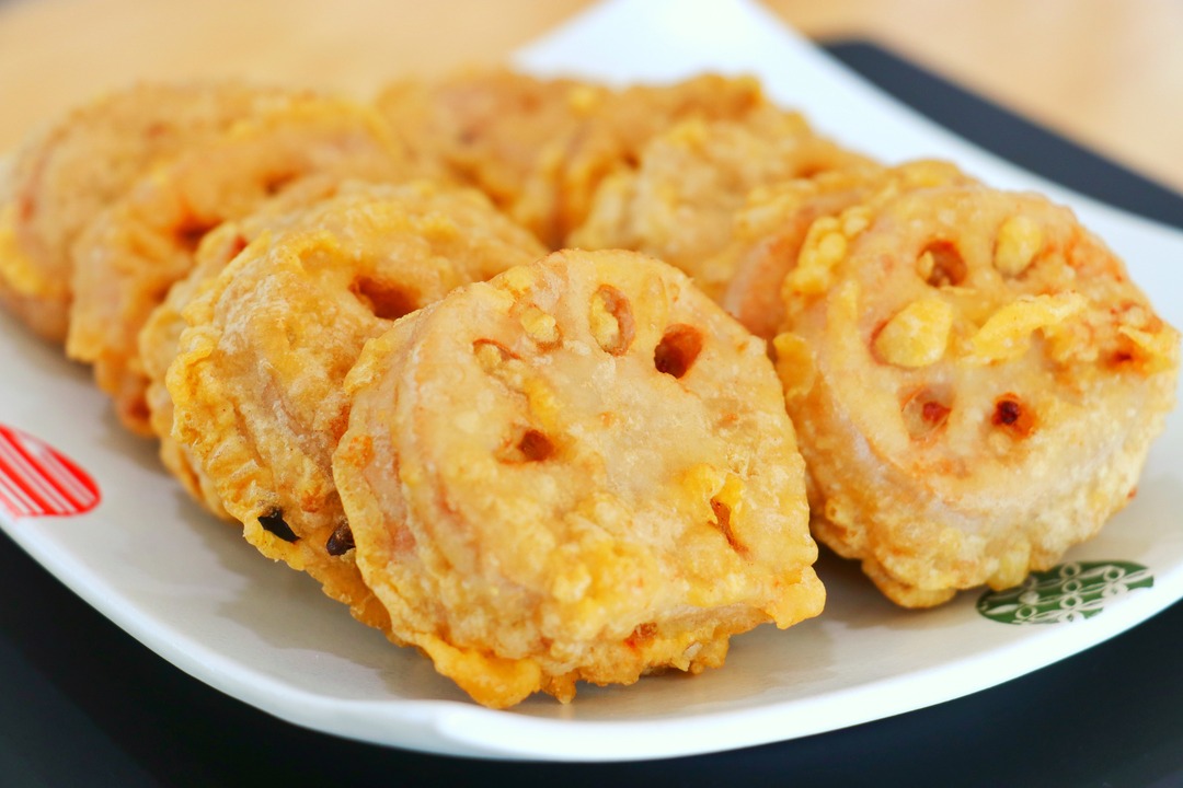 Crispy Stuffed Lotus Root Recipe! Written Recipe: https://cicili.tv ...