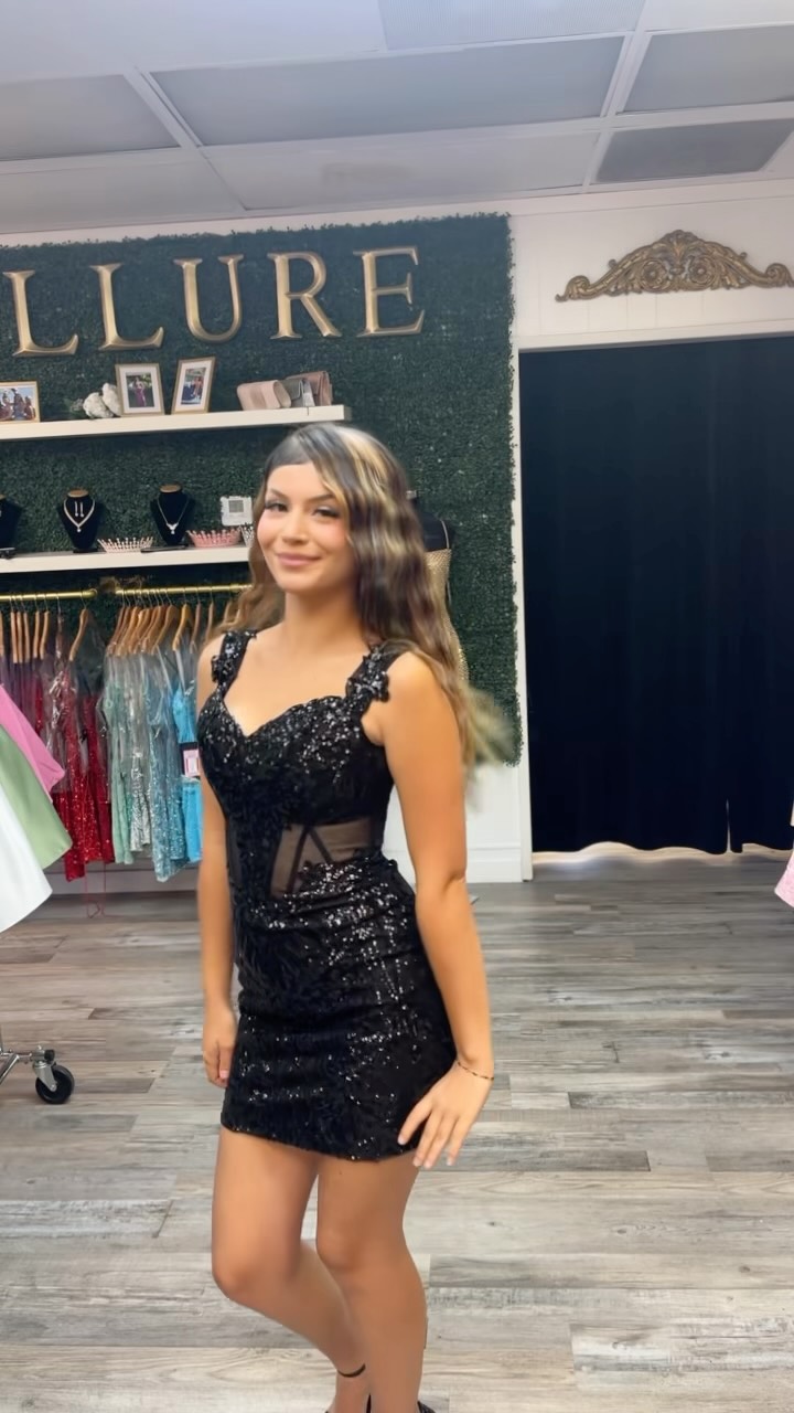 HOCO is in full swing—consider this your sign to embrace your inner princess, with a little edge. 🖤✨, A black dress makes every moment unforgettable, whether you’re going for timeless elegance, modern 