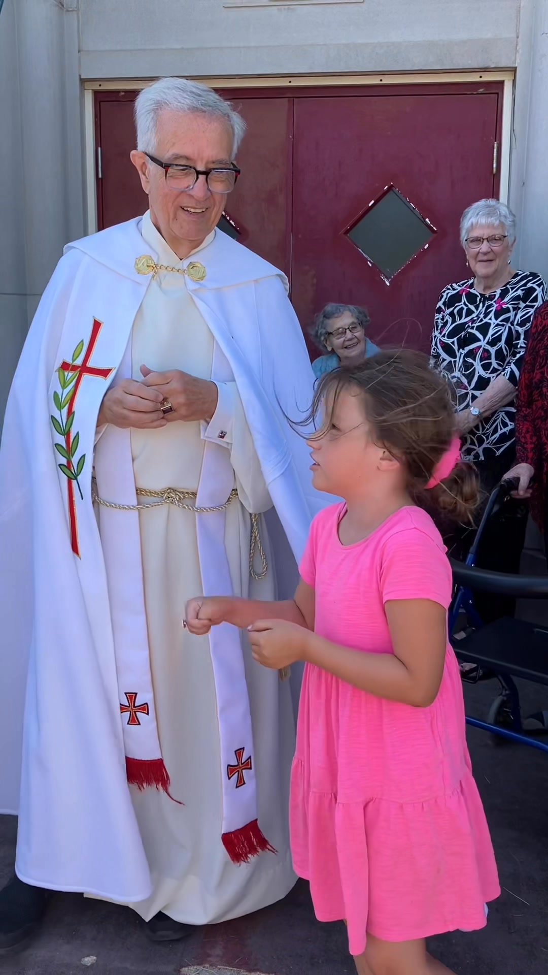 Closing the church (senior members close doors) | Our Lady of Mt ...