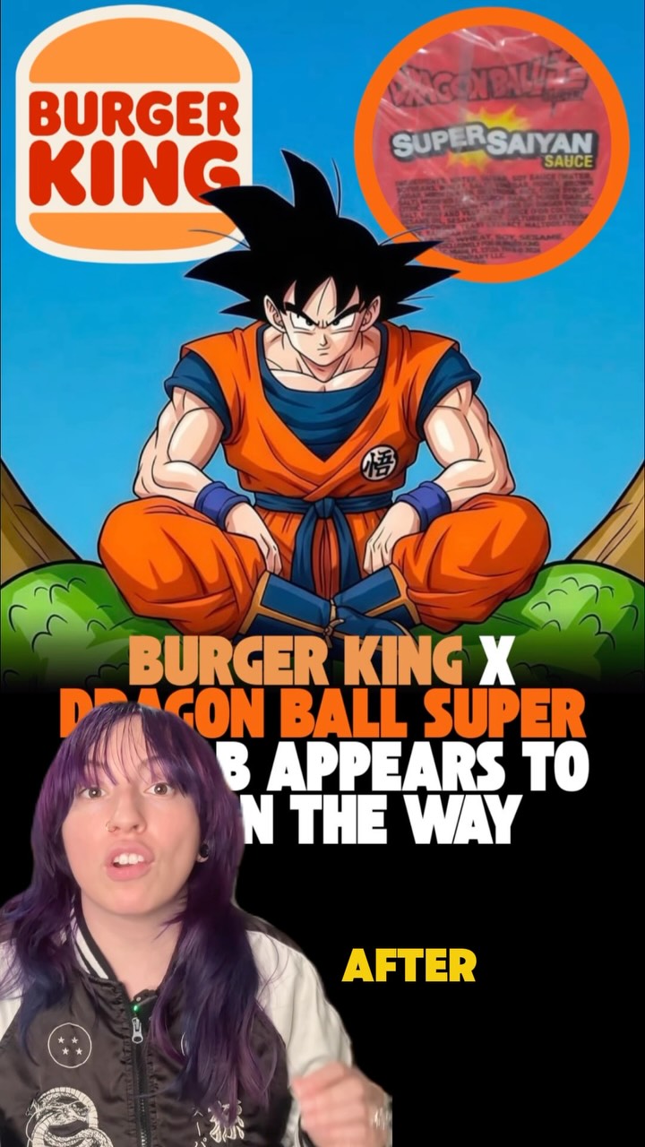 ドラゴンボールZ ドラゴンボール超 Burger King confirms Dragon Ball Super collab in US and Canada