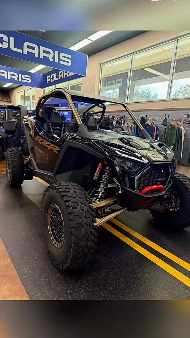 2025 Polaris RZR Pro R Ultimate Black Crystal / Shadow Bronze Sale ...