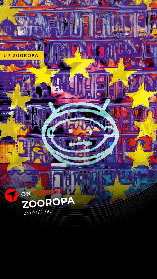 洋楽 ZOOROPA 32 Years of #Zooropa. 🍋 | U2
