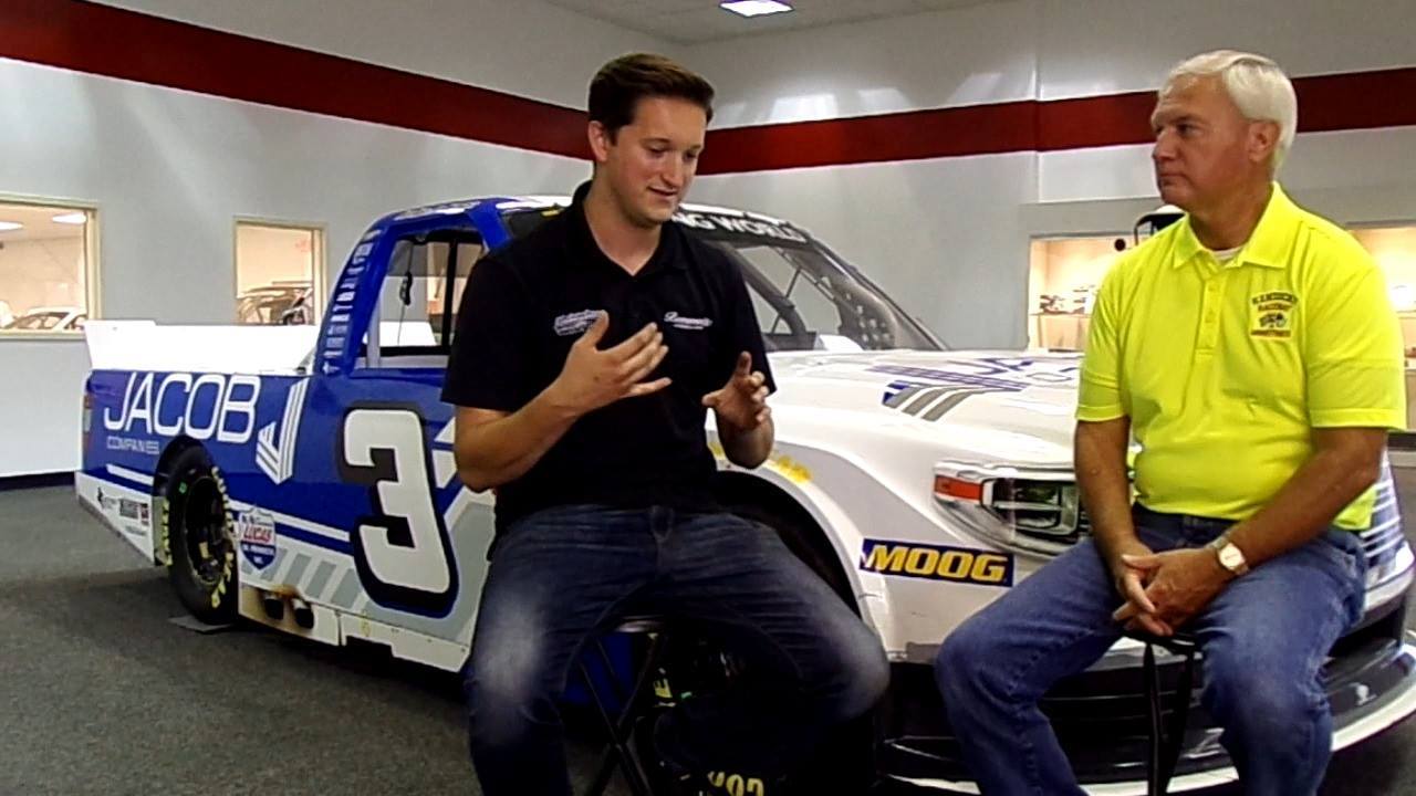 Watch Greg Berkey, founder of Auto Racing Outreach, and NASCAR truck ...