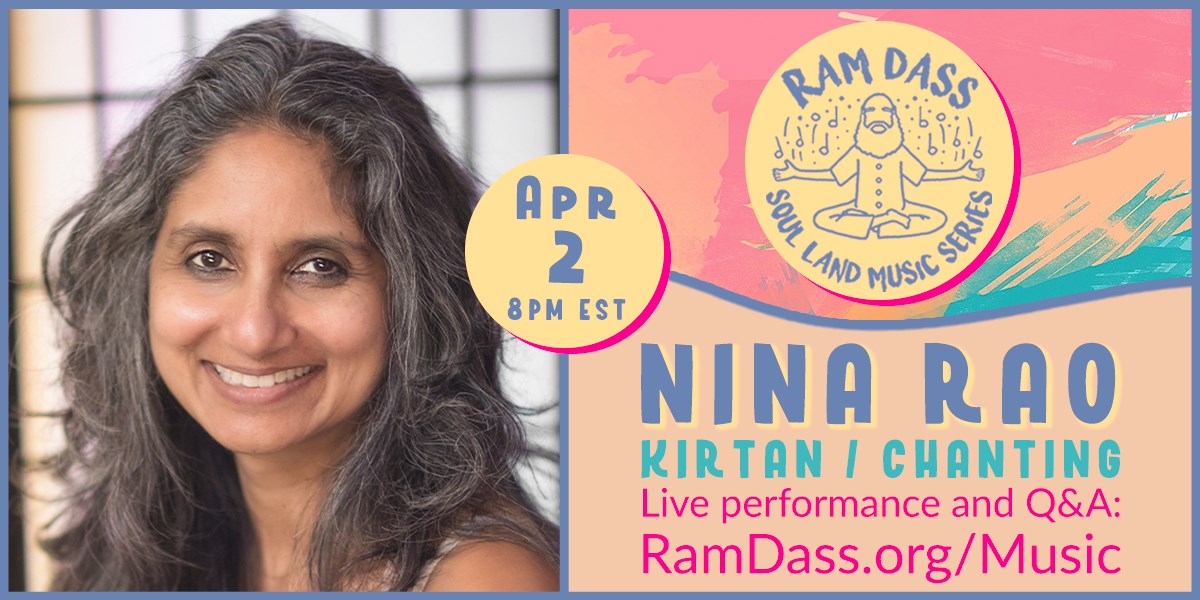 Join Nina Rao LIVE from Brooklyn. Chanting the names of God, Kirtan ...