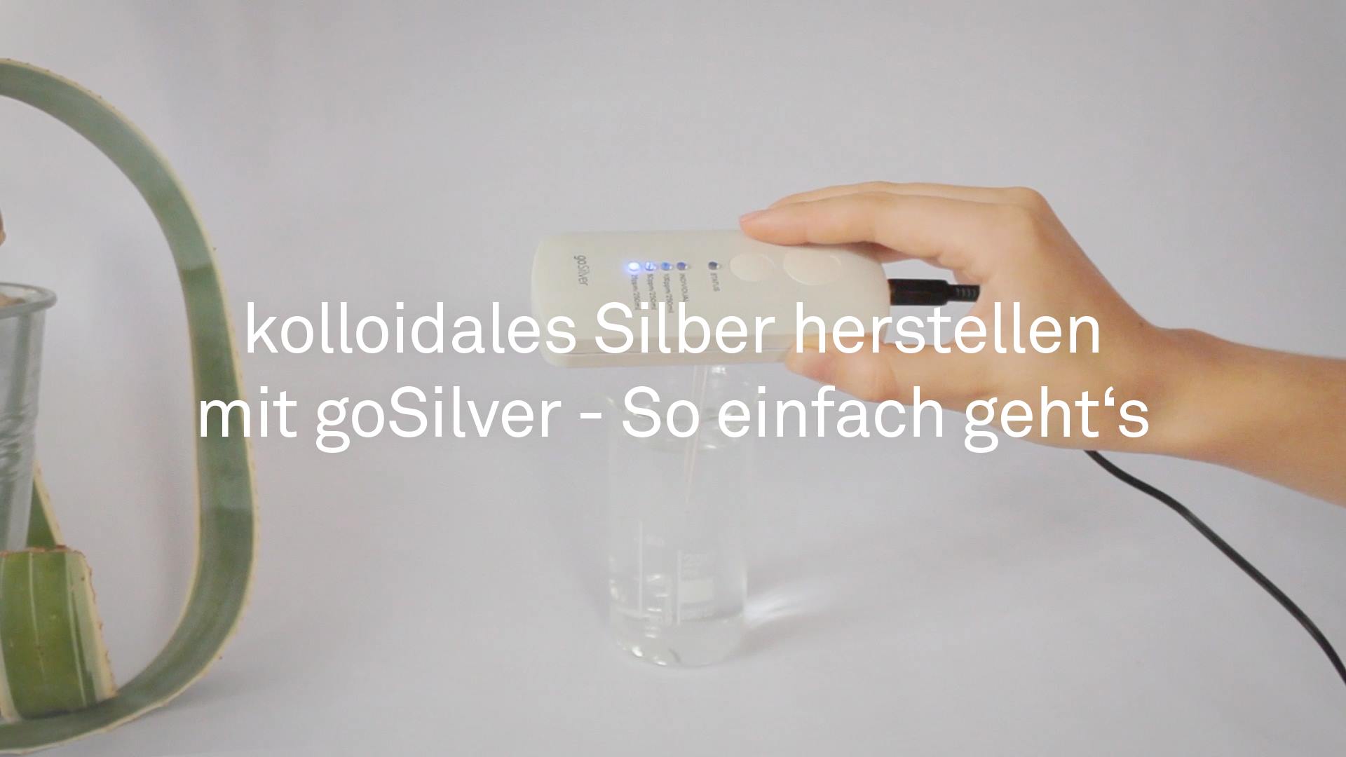 GoSilver Électrodes Argentées 2,7x120mm - Pureté 99,99%, Pour Appareil GoSilver Plus - Paire