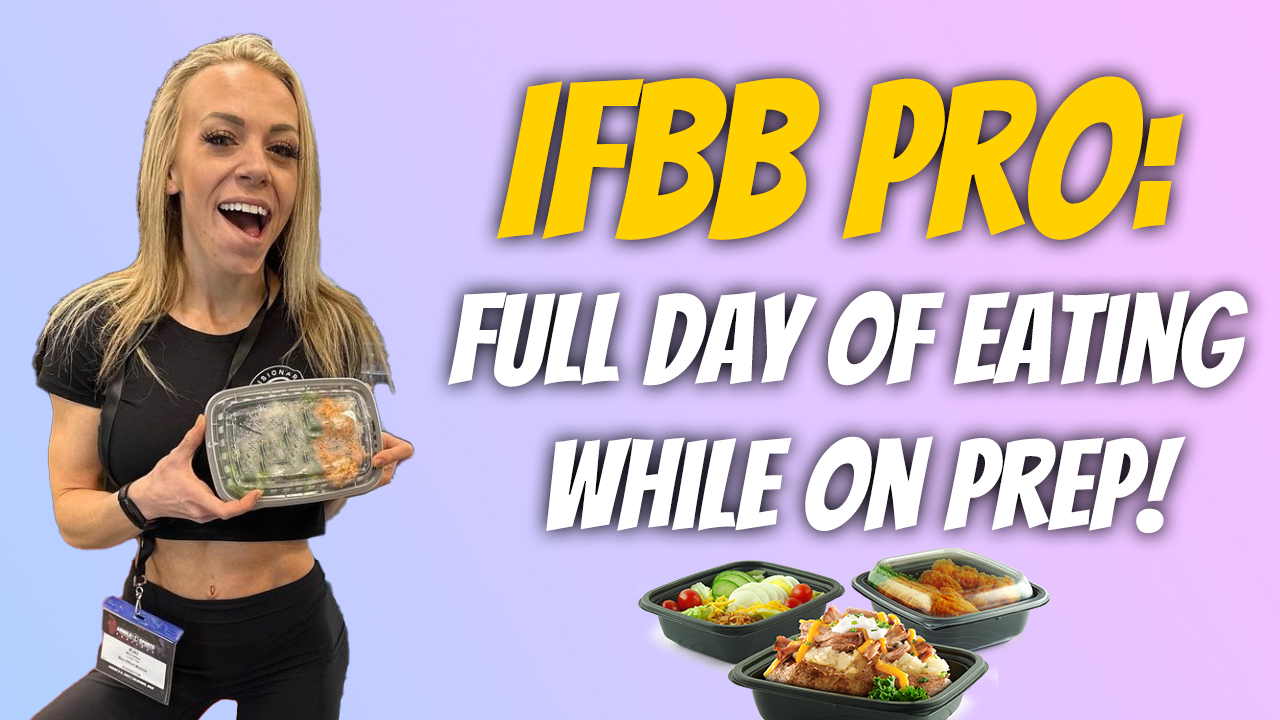 IFBB Bikini Pro Full Day of Eating in Prep | Full day of eating - just ...