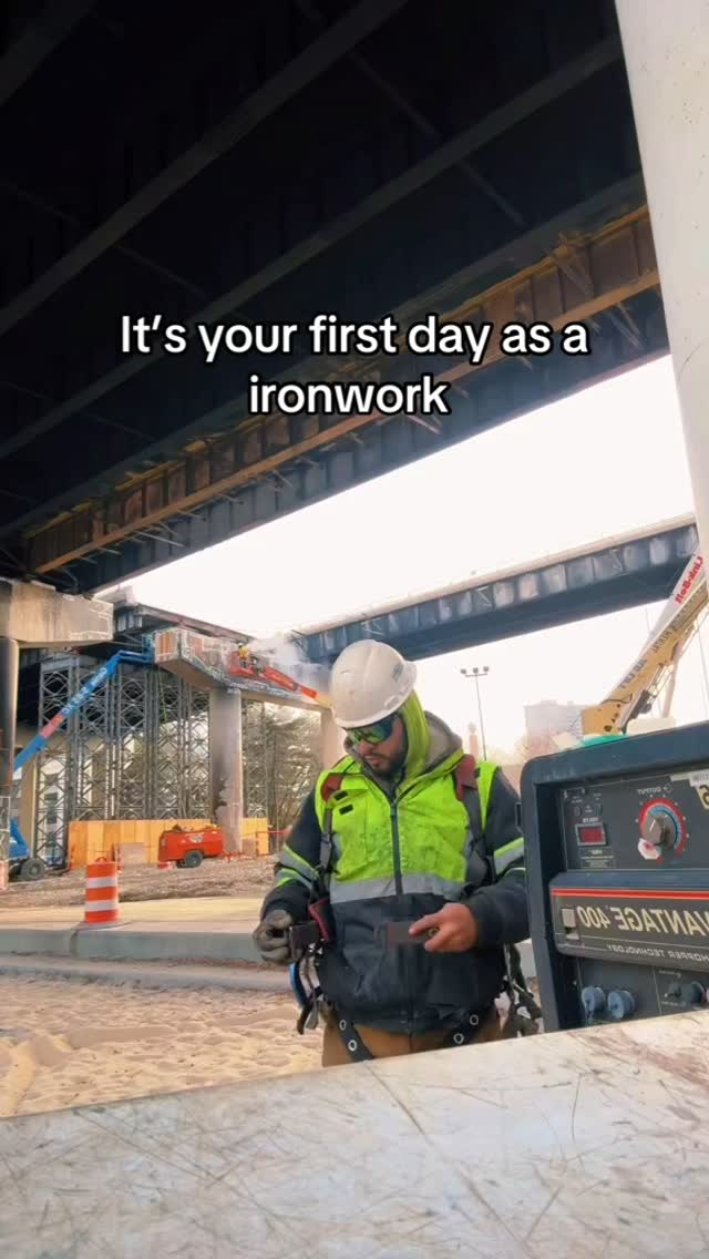 Original source: @daniel_gomez513 on tiktok #IronWorker #IronWorking # ...