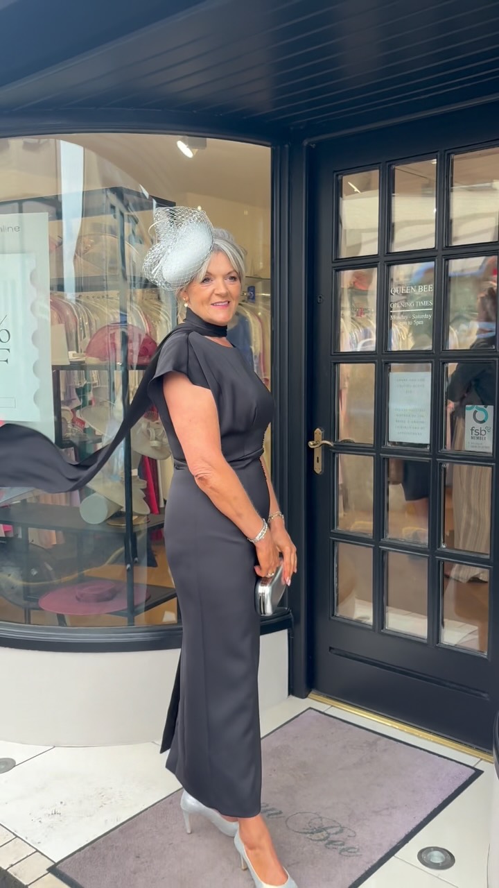 🖤 Would you wear black to a wedding? 🖤, Elegant, timeless and effortlessly sophisticated… black is the perfect choice for an autumn/winter wedding. ✨, Whether you’re the Mother of the Bride, Mother of 