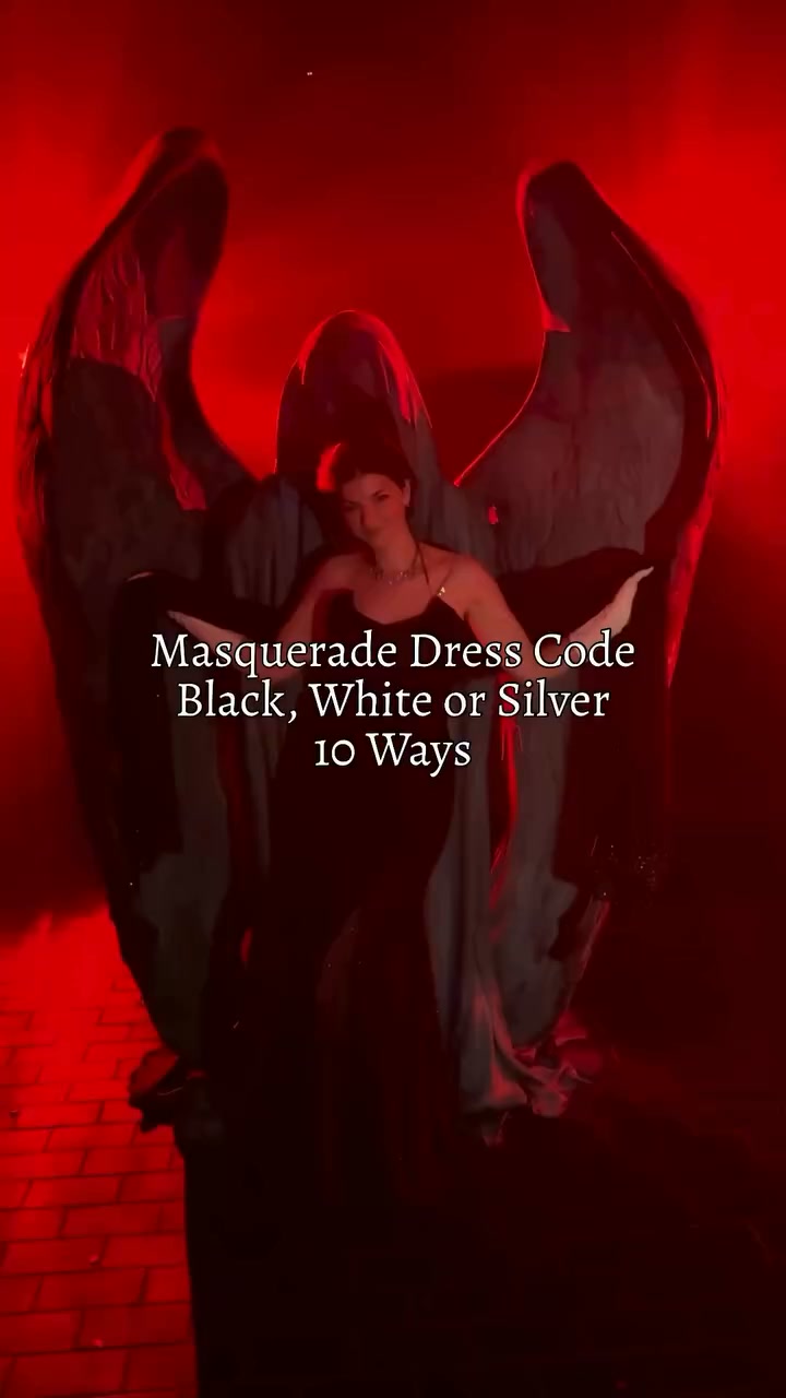 black and silver dress code If you’re looking for the of black, white or silver, I have a few recommendations of what you can wear to the masquerade! Just make sure you don’t wear high heels or we Color:M-Pool