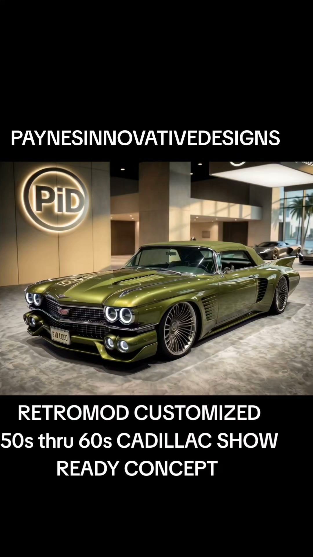 Paynes Innovative Designs RETROMOD 50s thru 60s MASHUP DESIGN