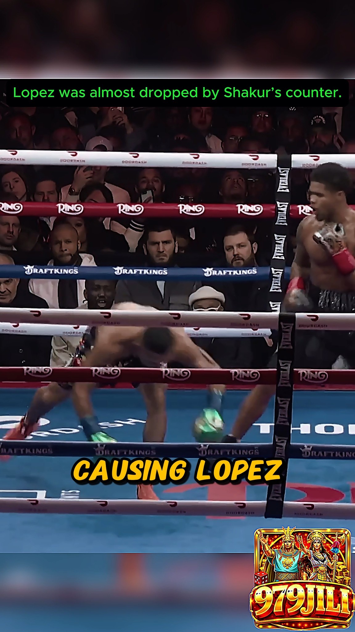 Lopez was almost dropped by Shakur’s counter. #LopezStevenson #boxing # ...