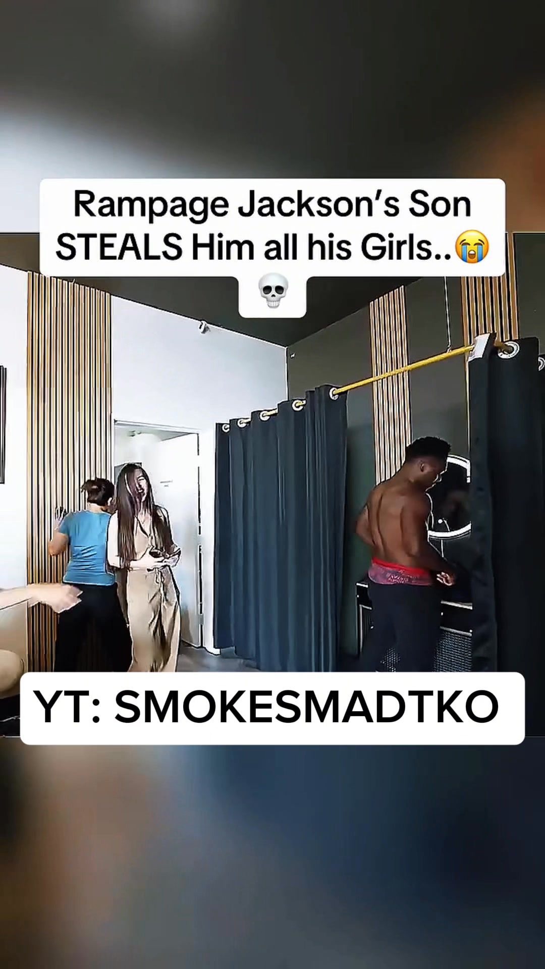 RAMPAGE JACKSON SON RAJA STEALS HIM ALL HIS GIRLS 😭 ️‍🩹 #rampagejackson ...