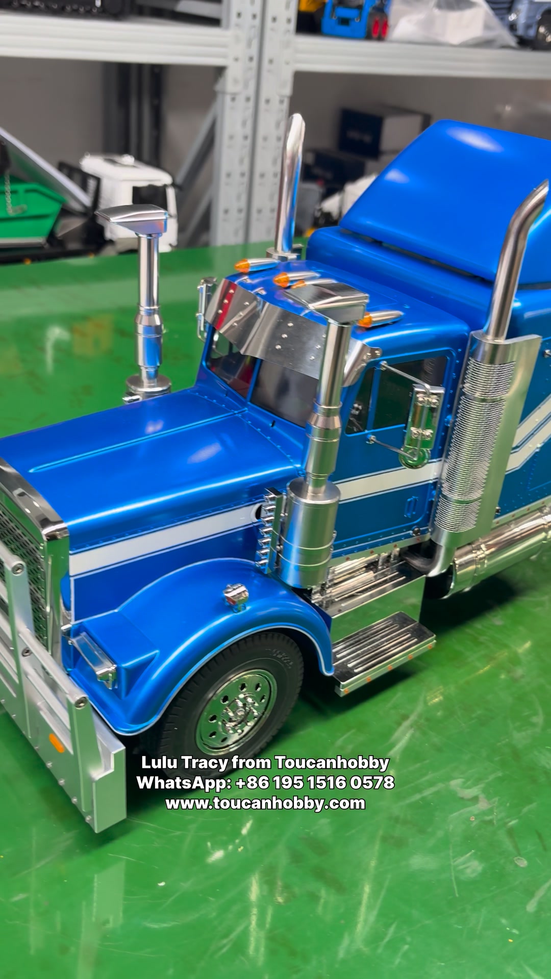 Tamiya Grand Hauler 1/14 RC Color and Clear Finish