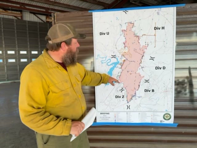 Boe Adler, Regional Operations Chief with Texas A&M Forest Service
