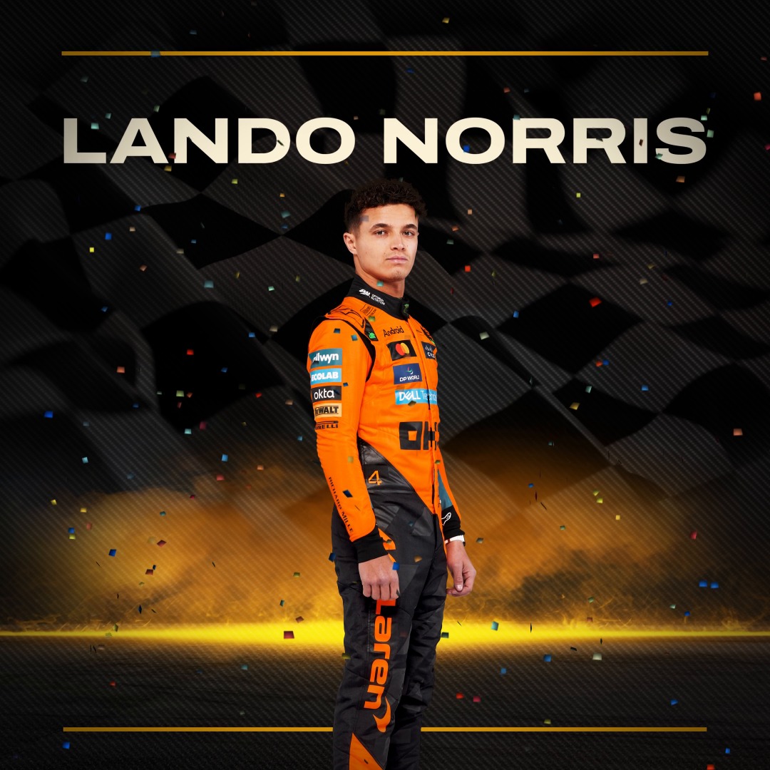 What a way to kick off the Formula 1 season! Congratulations to Lando ...
