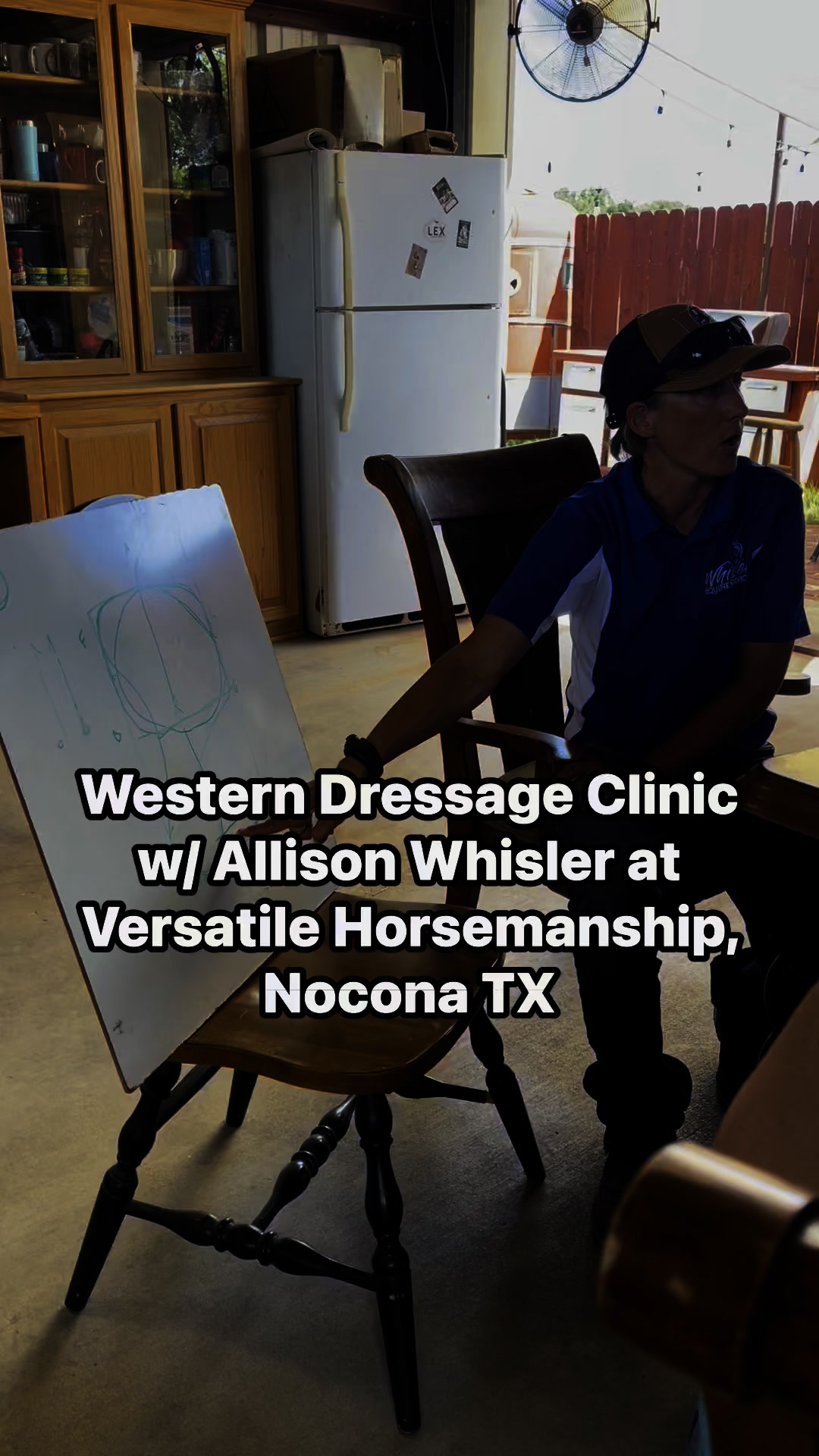 Good things are getting started at the Western Dressage Clinic w ...