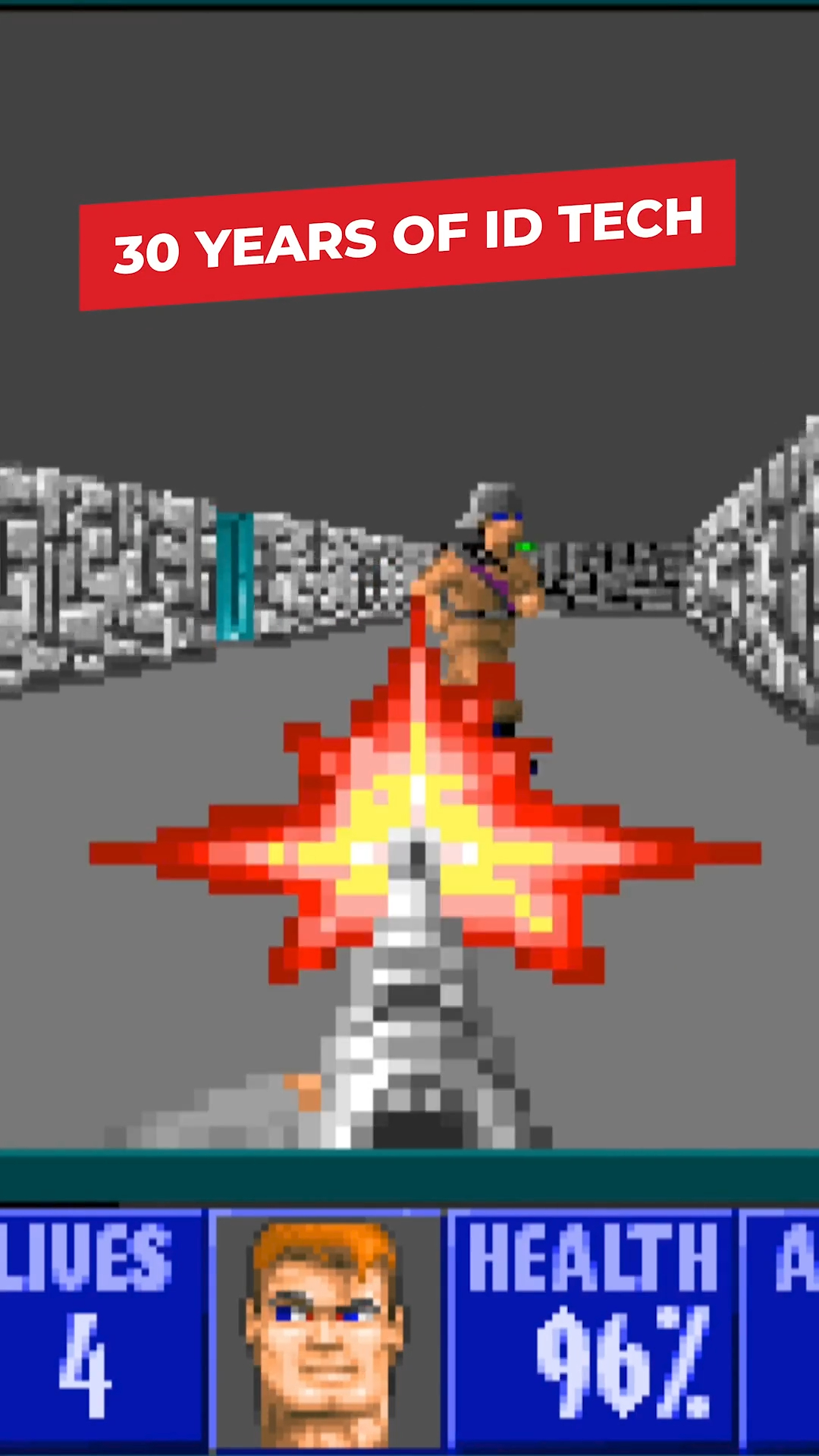 Id Tech (Wolfenstein, Doom, Quake) graphics 1992-2025 🤩 #doom