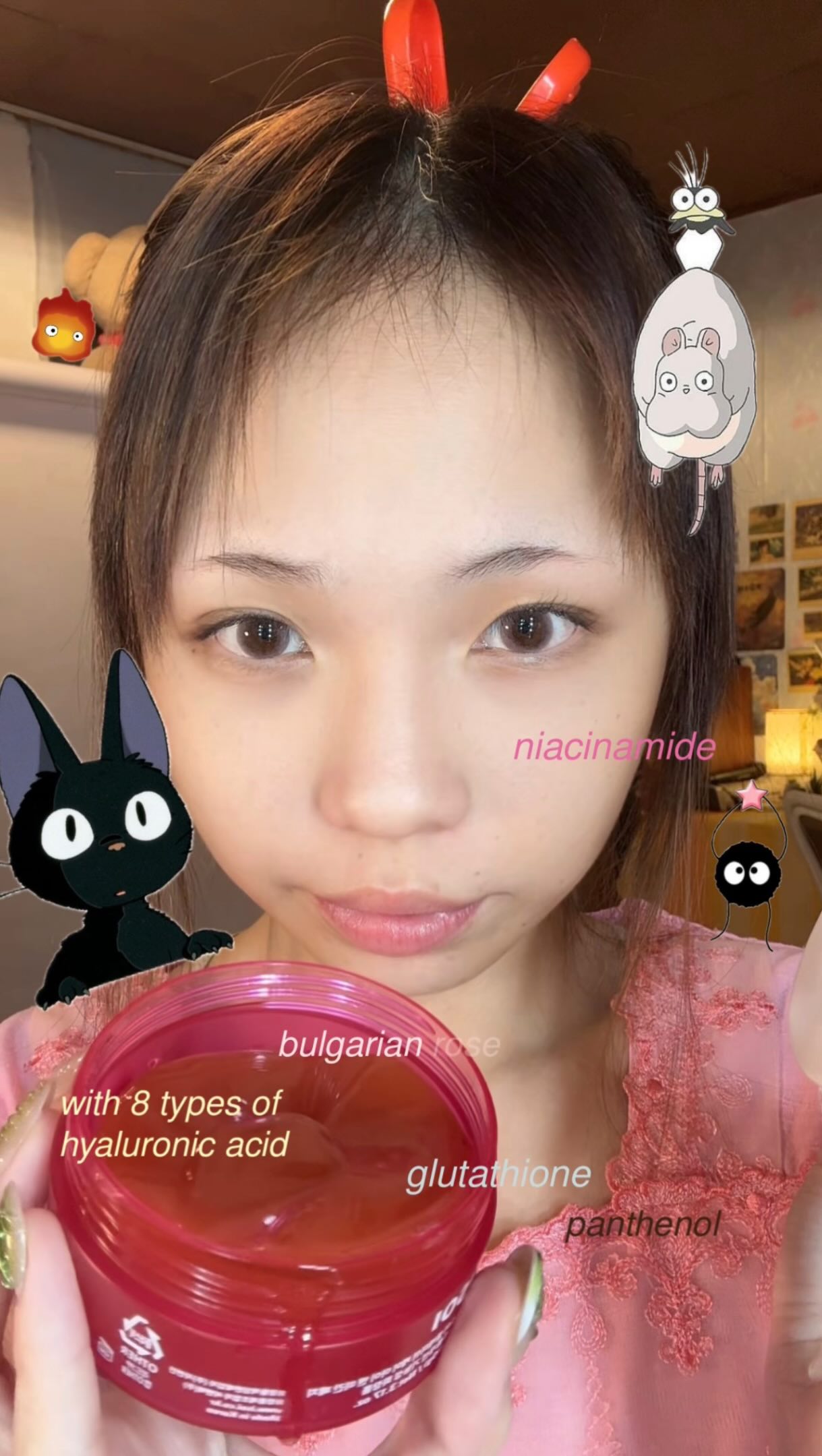 glutathione rose lip cream my little self-care moment ♡⋆˚, >> ISOI Blemish Care Eye & Wrinkle Patch, >> ISOI Treatment Balm, #ISOI #eyemask #rosejellypatch #kbeauty #rosyglow gluthatione Quantity:360 servings (Save 33%) Glutathione for skin lightening: