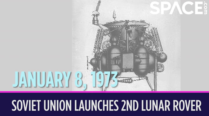 On January 8, 1973, the Soviet Union launched the Luna 21 mission to ...