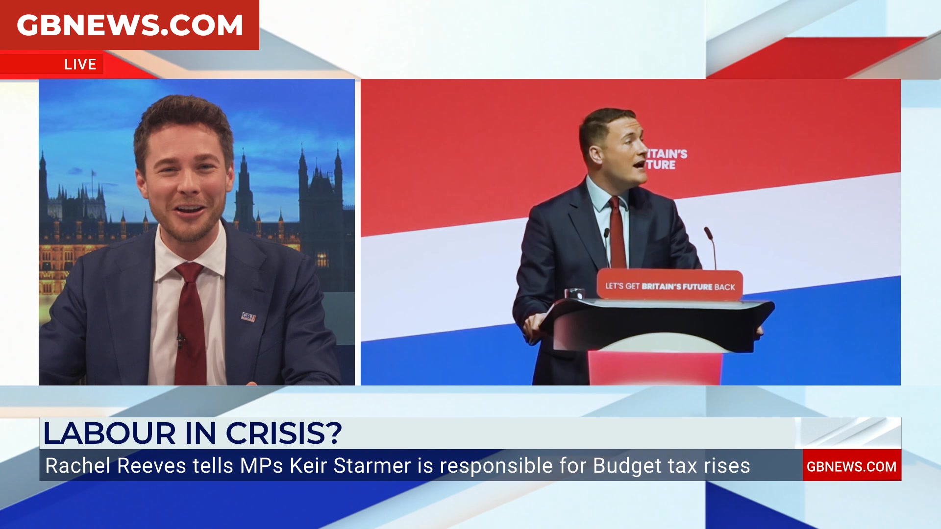 Labour ‘about to IMPLODE!’ | Reeves blames Starmer for Budget tax rises ...