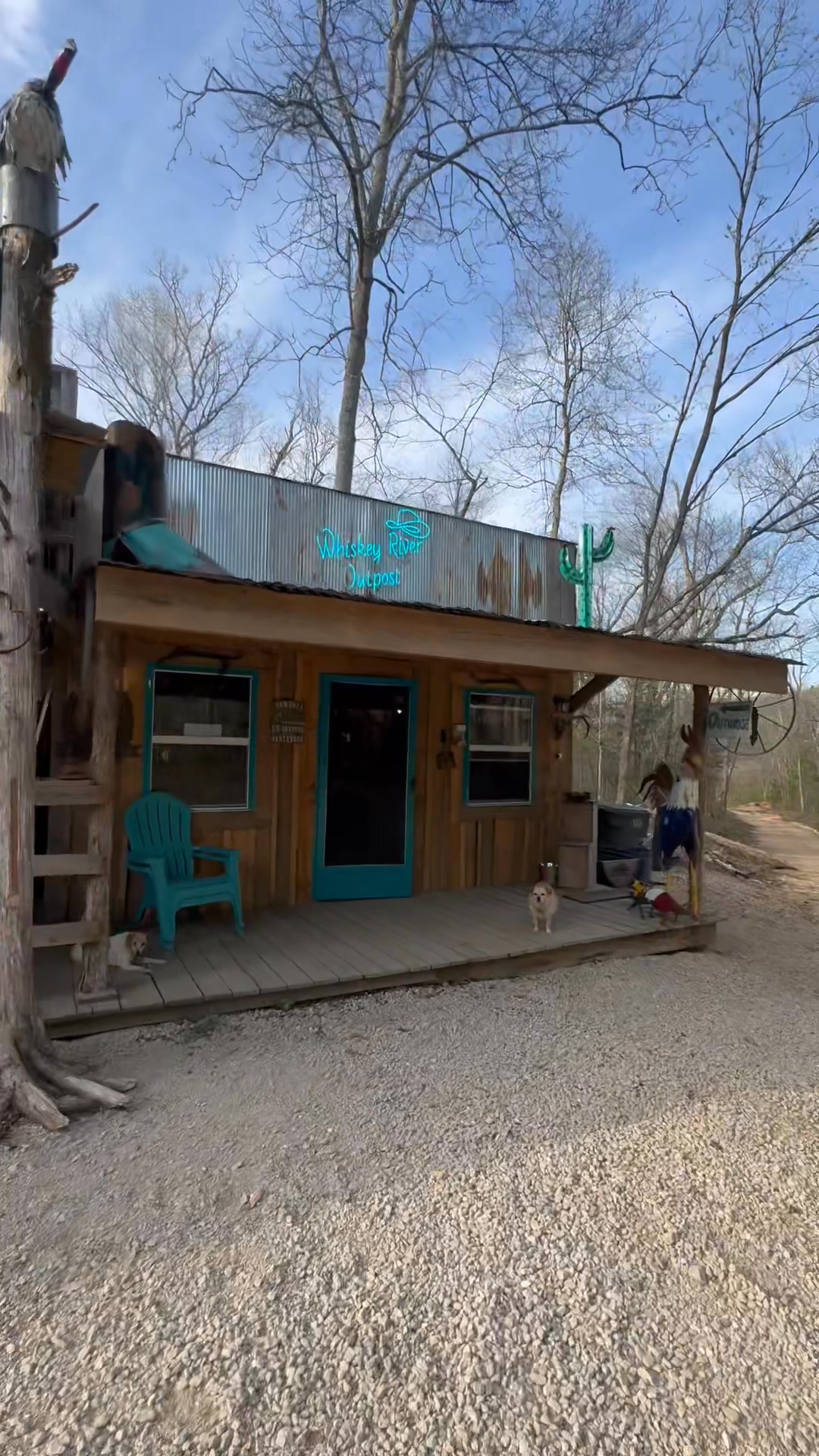 Lots of new improvements and progress at the Whiskey River Outpost at ...