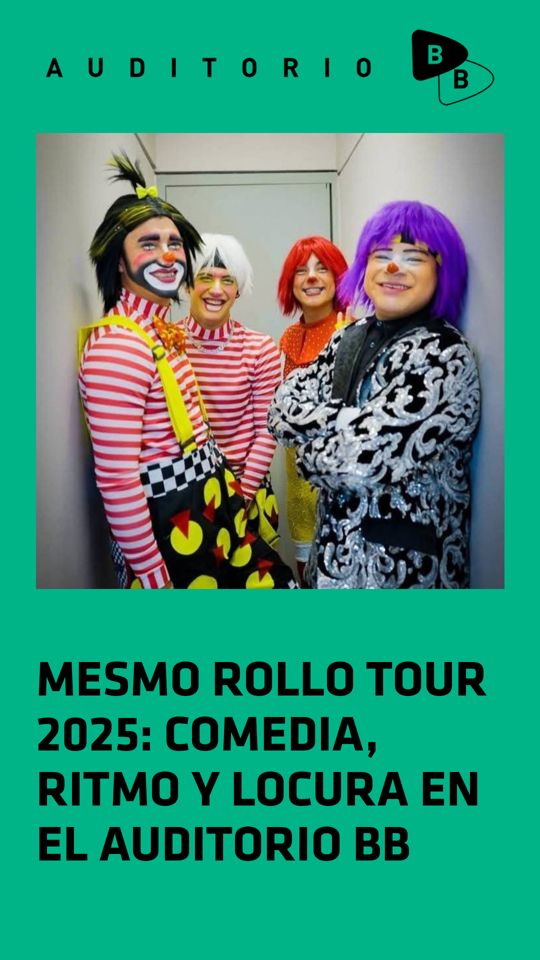 🔥 ¡El Mesmo Rollo Tour 2025 llega al Auditorio BB con todo! 🎭 Humor ...