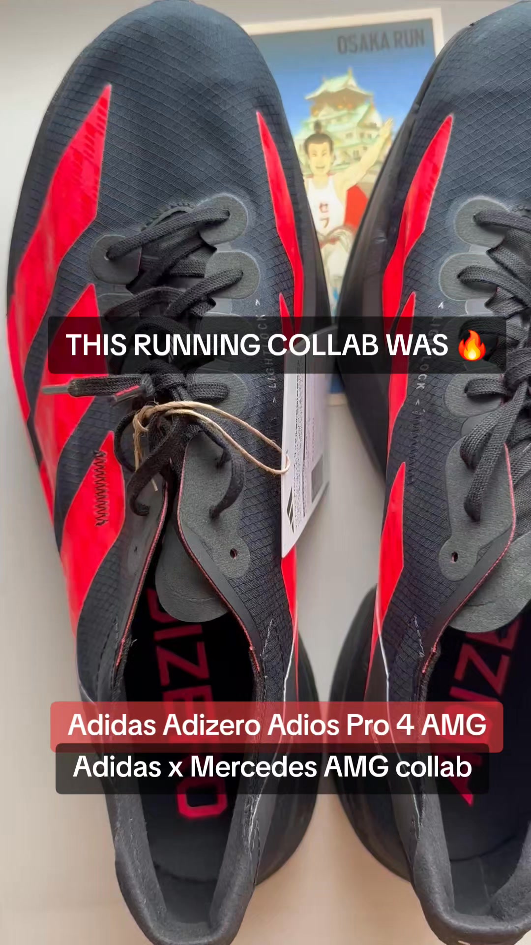 This Adidas x Mercedes AMG collaboration was 🔥 Adizero Adios Pro