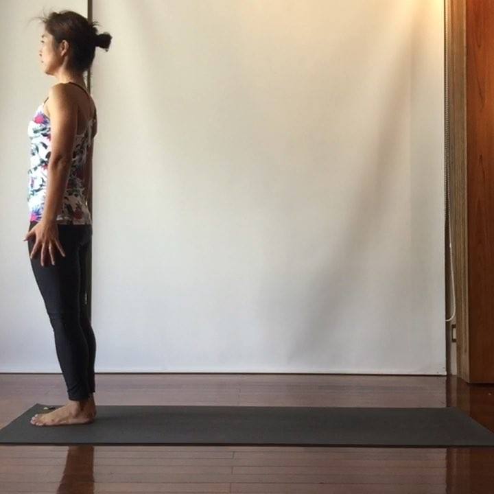 Stella Yoga アシュタンガヨガの太陽礼拝a です 喉を締めてウジャイ呼吸に乗せて流れるようにポーズを取