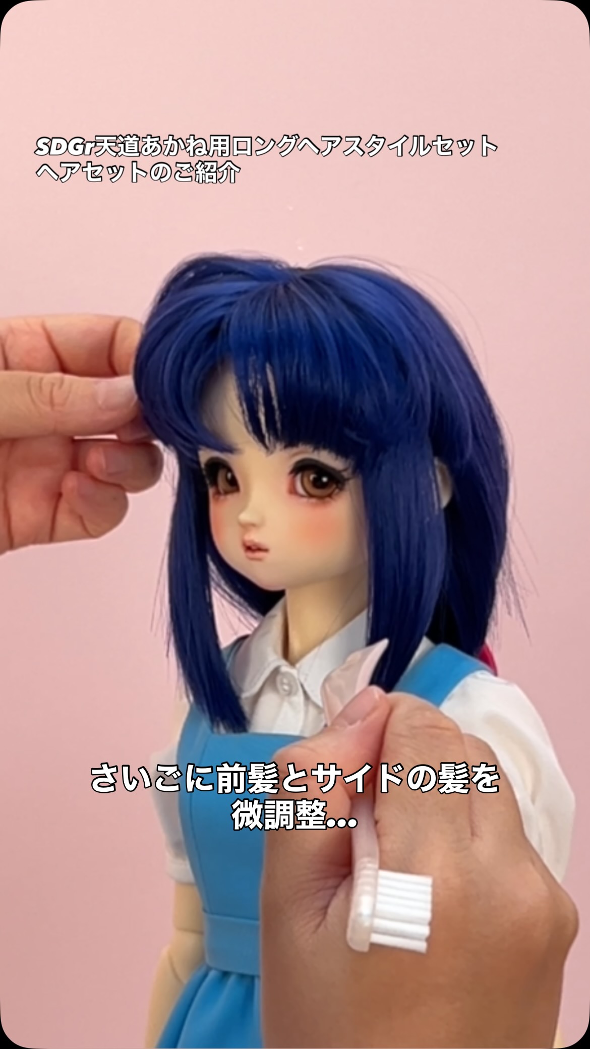 スーパードルフィー 天道あかね らんま1/2 Volks ロングヘアセット付 スーパードルフィー らんま1/2】 🎀スーパードルフィーGr 天道あかね用