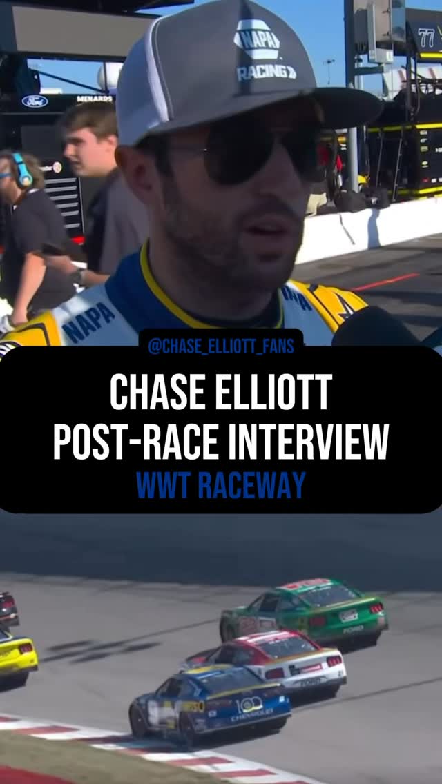 Chase’s post race interview from Gatway #di9 He apologized to Josh ...