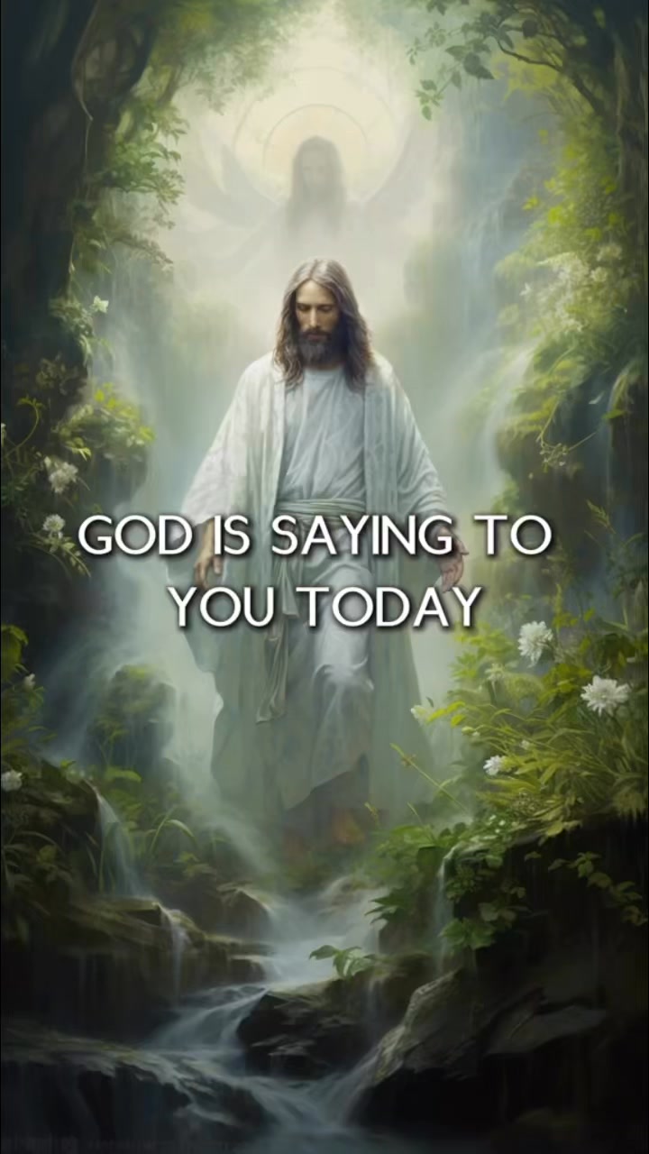 God Is Saying To You Today! #christian #jesuslovesyou #god #jesus # ...