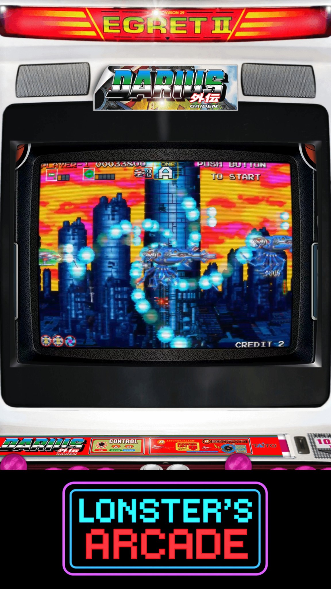 Game Name: Darius Gaiden • Platform: Arcade • Alternate Names: N/A