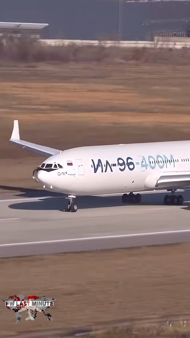 Il-96-300 RA-96007 of Aeroflot made its first flight on 24