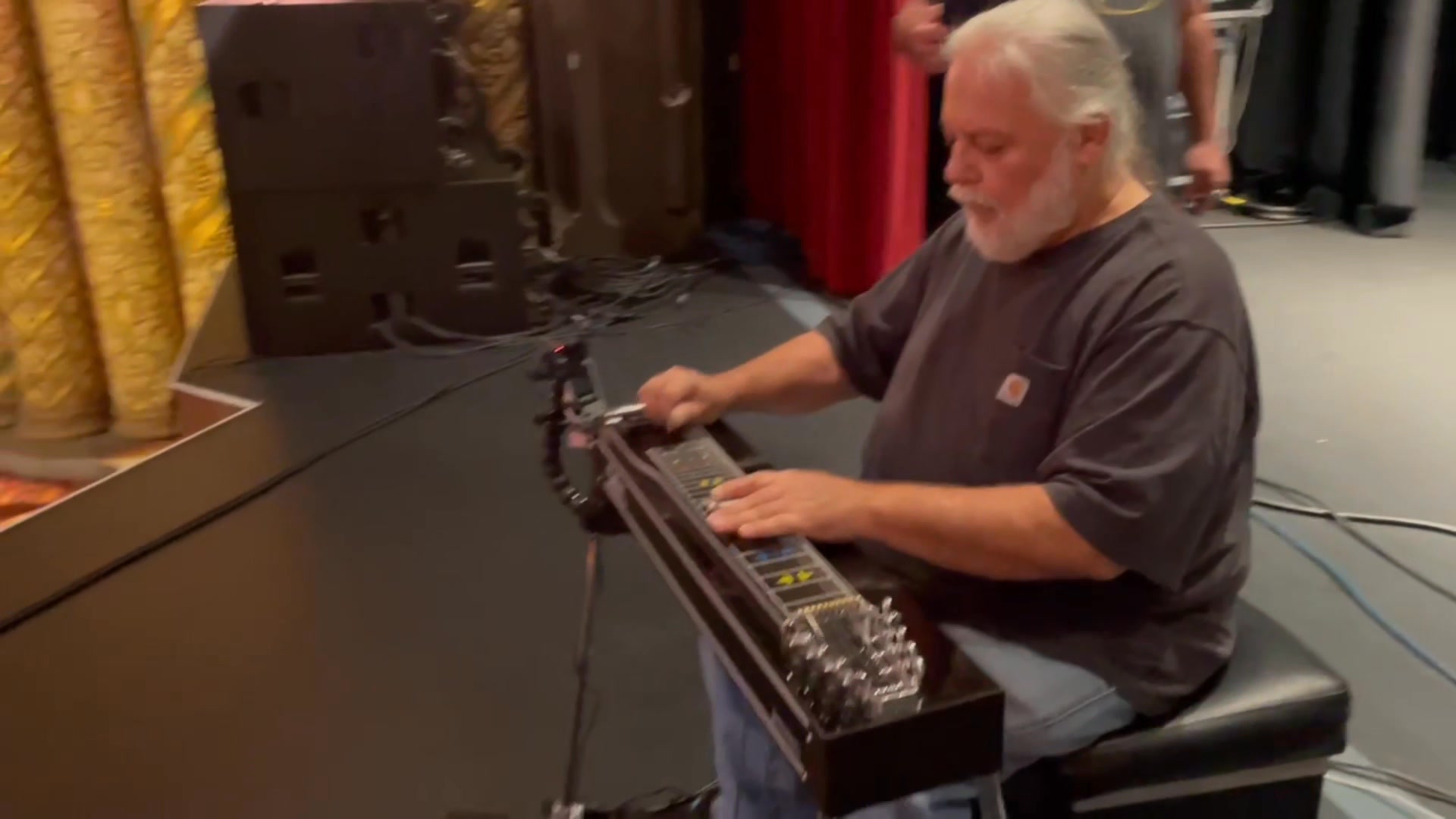 Soundcheck at The Palace Theater in Phoenix for J.D. Graham's Palace ...