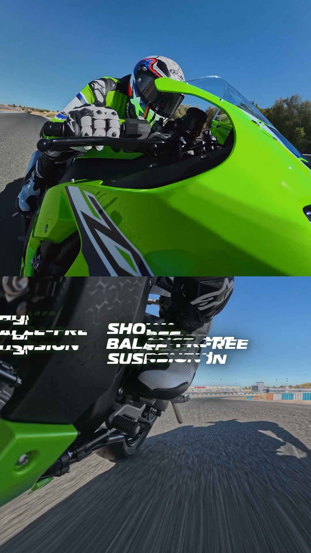 Legends are built lap by lap. The Kawasaki Ninja ZX-10R continues