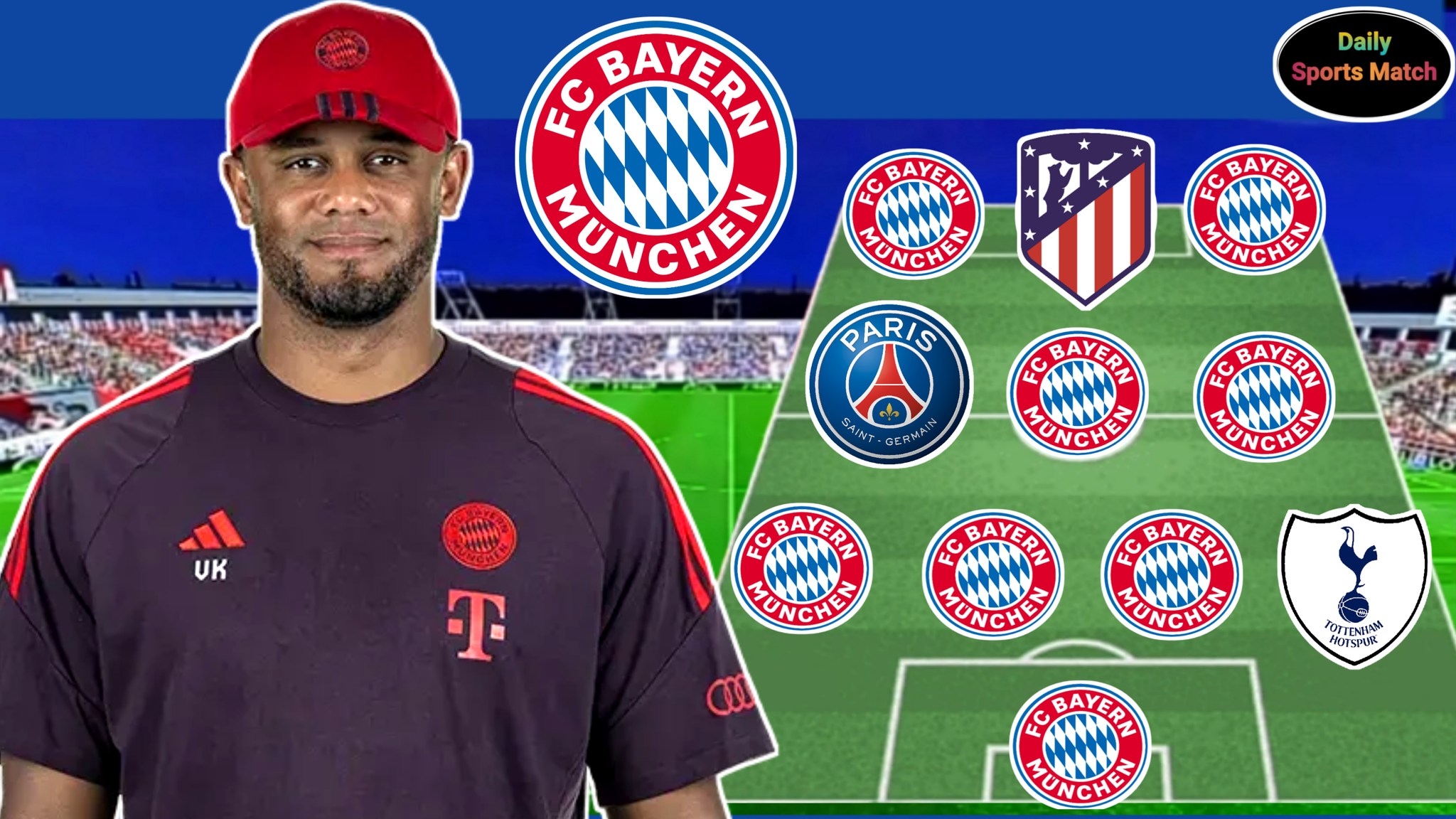 Bayern Munich's 2025-26 Possible... - Daily Sports Match | Facebook