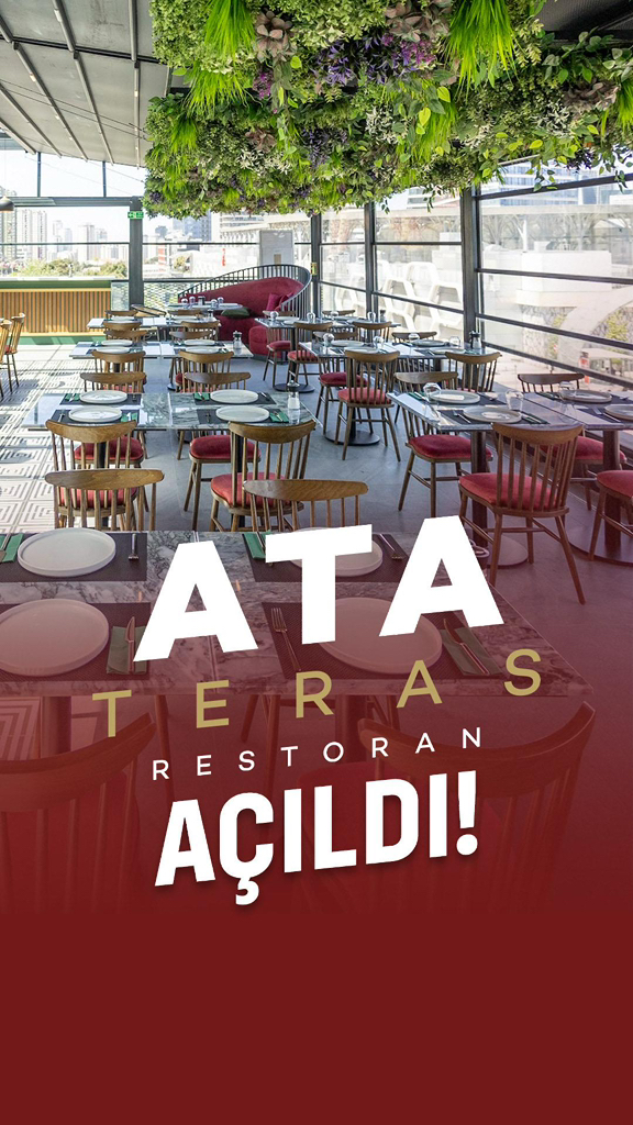 Ataşehir’in ilk sosyal tesis restoranı Ata Teras kapılarını açtı ...