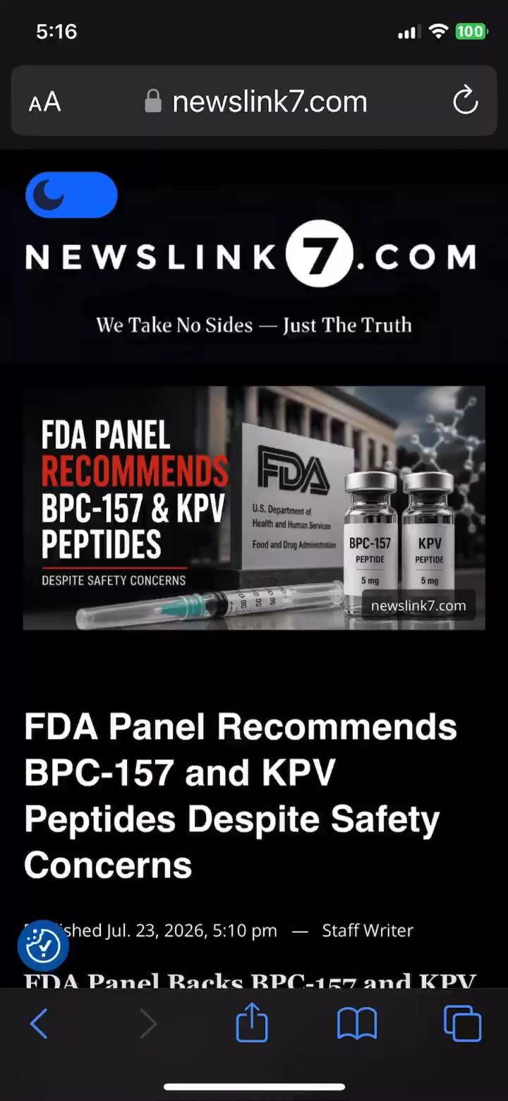 bpc-157 safety concerns fda Panel Recommends and KPV Peptides Despite Millions are talking about these experimental peptides—but FDA scientists say critical human safety data is still Boost Energy Color:Pink Silk BPC-157 + TB-500 Blend