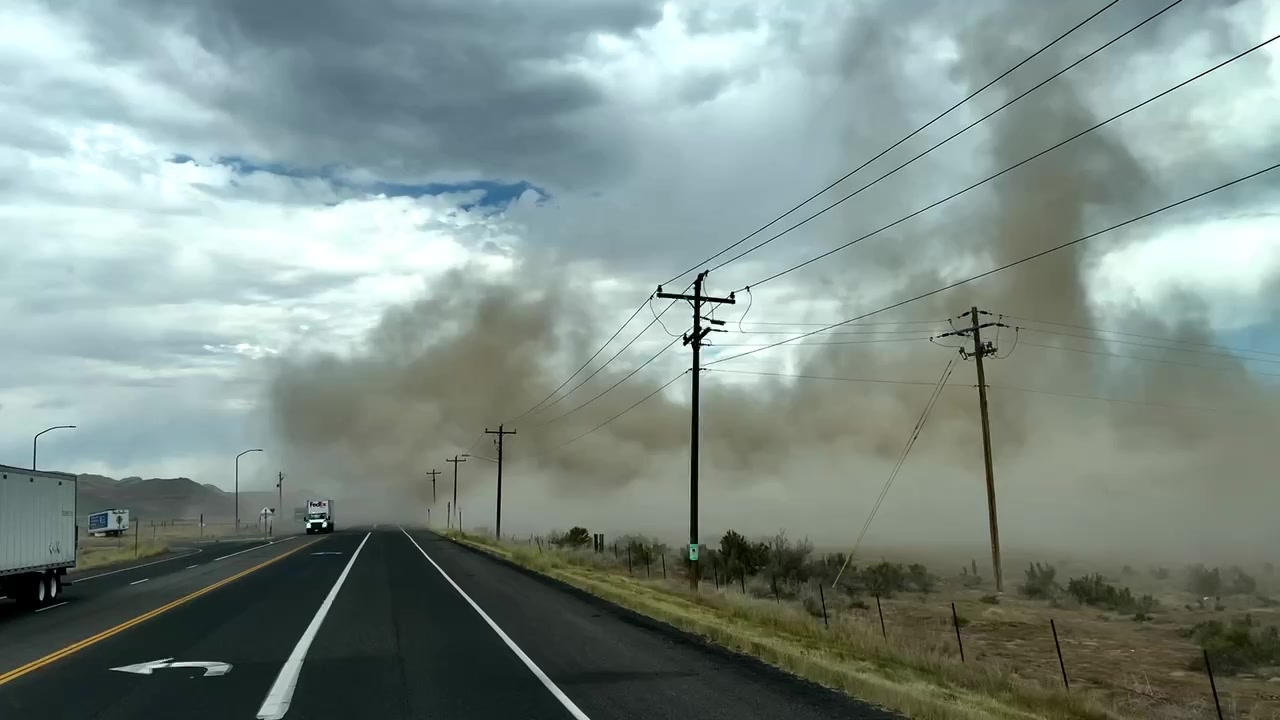 GRANTSVILLE DUST STORM: Tuesday’s microburst winds kicked up a dust ...
