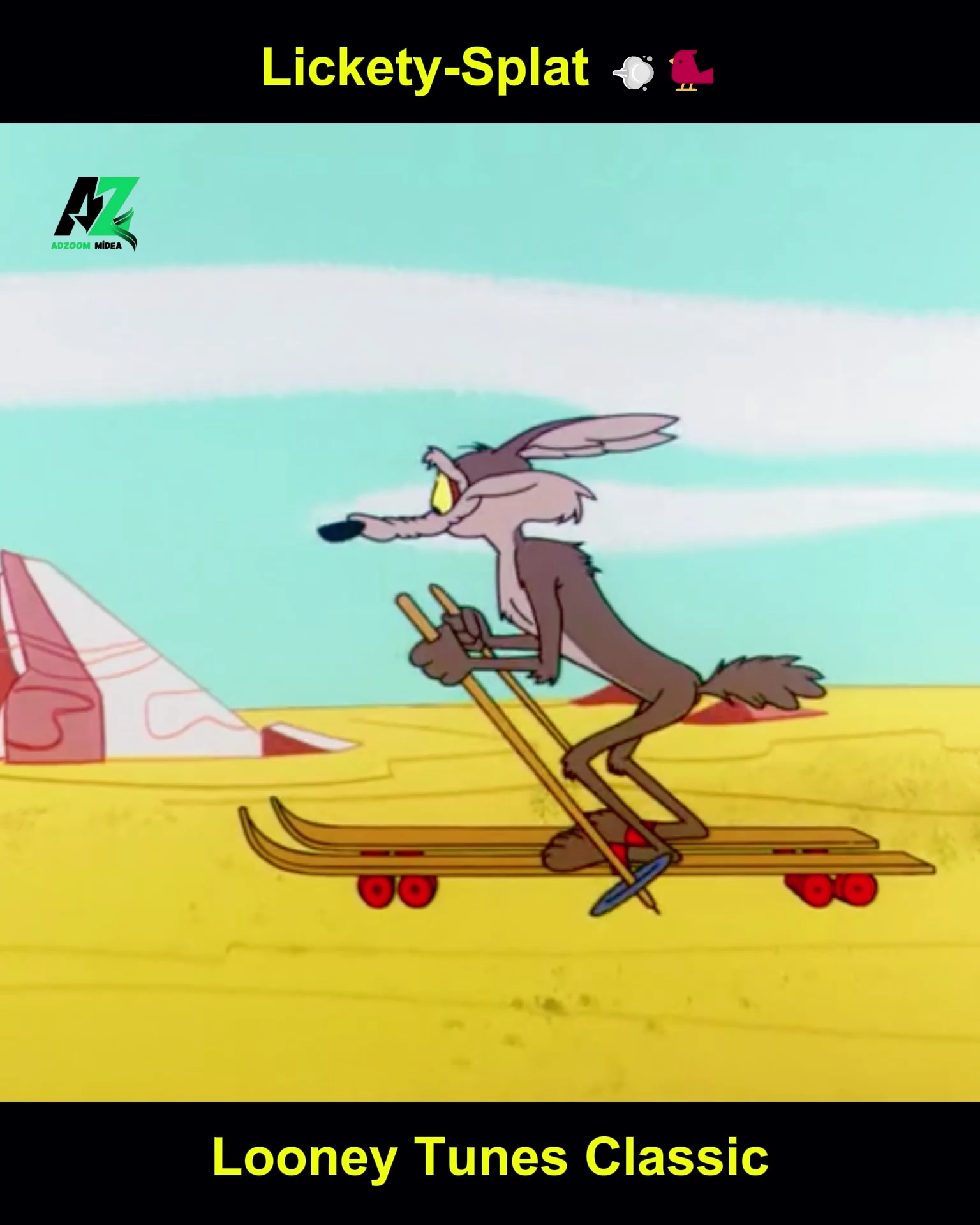 Lickety-Splat 💨🐦 Wile E. Coyote’s Fast and Furious Fail! Looney Tunes # ...