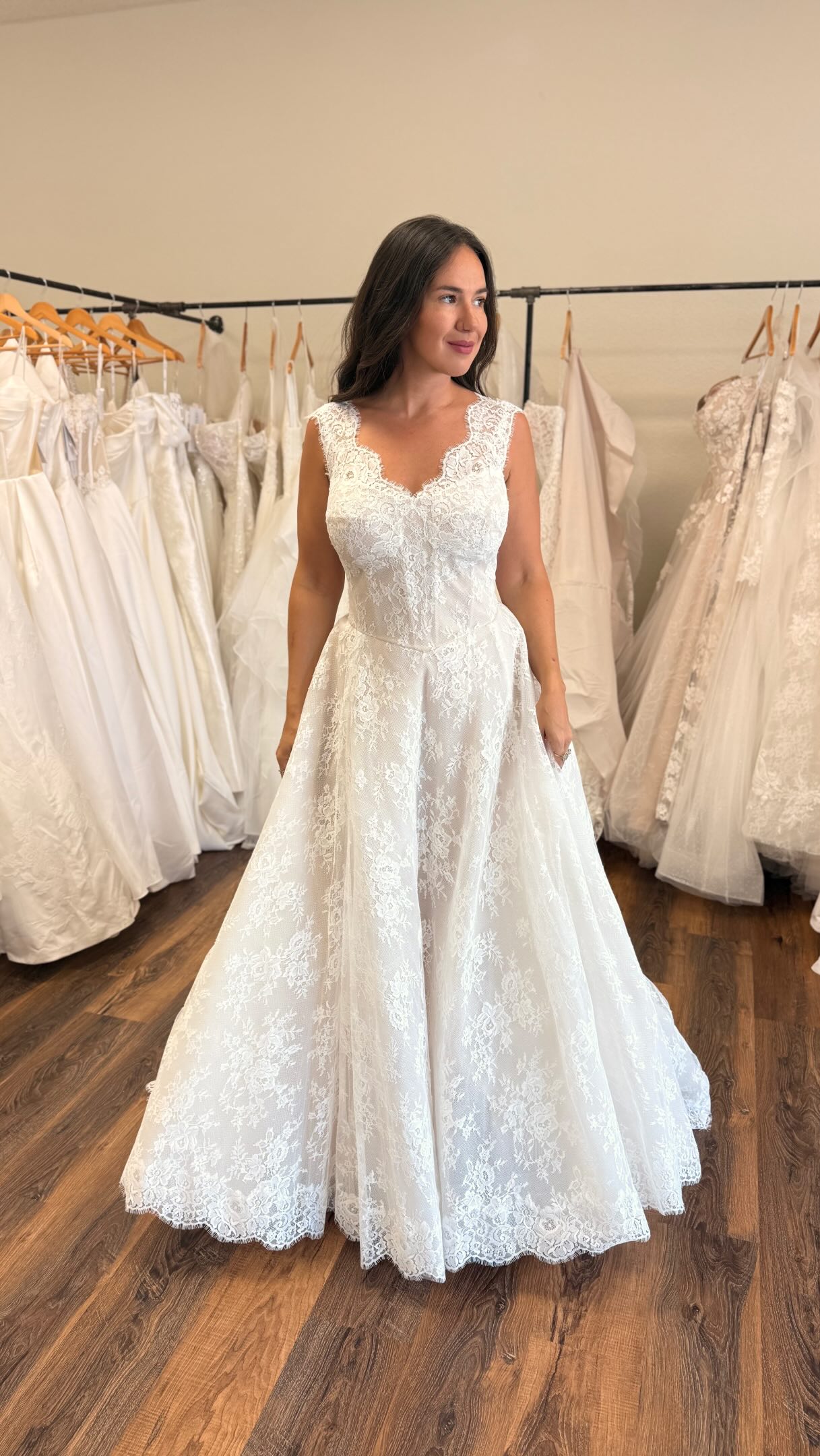 formal dress shops in abilene tx A modest take, and still absolutely GORGEOUS y’all 💍✨ #abilenetx #isabellajamesbridal #sayyestothedress #bridetobe #weddingdress | Isabella James Bridal recomm_dr3494