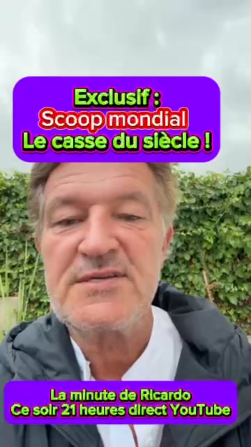 Exclusif : scoop mondial! Le casse du siècle ! #sante #politics # ...