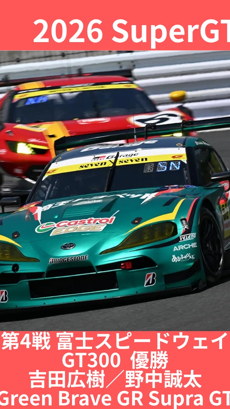 SUPER GT🚗✨️ 2026シーズンに挑むGAZOO Racingのチームをご紹介その4