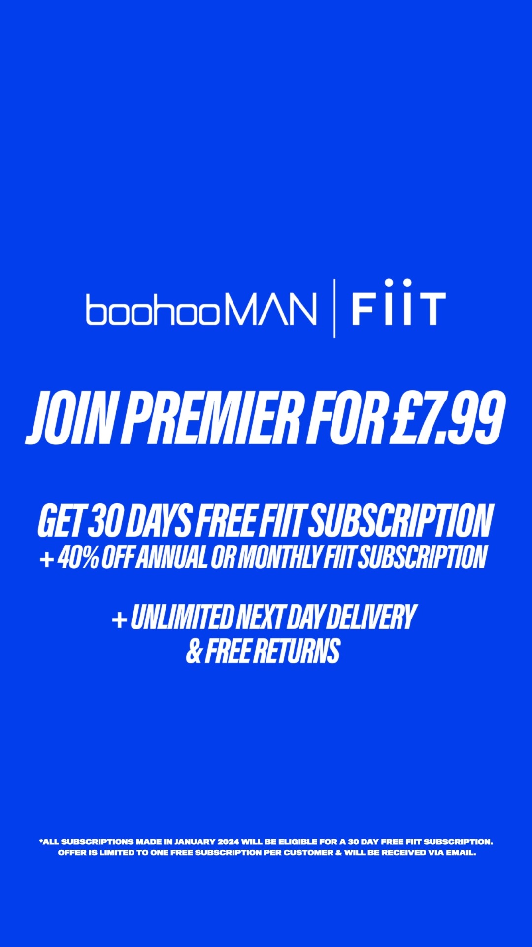 📦 PREMIER 🤝 FIIT 🏃‍♀️ Join PREMIER today for £9.99 and get 30 days free ...