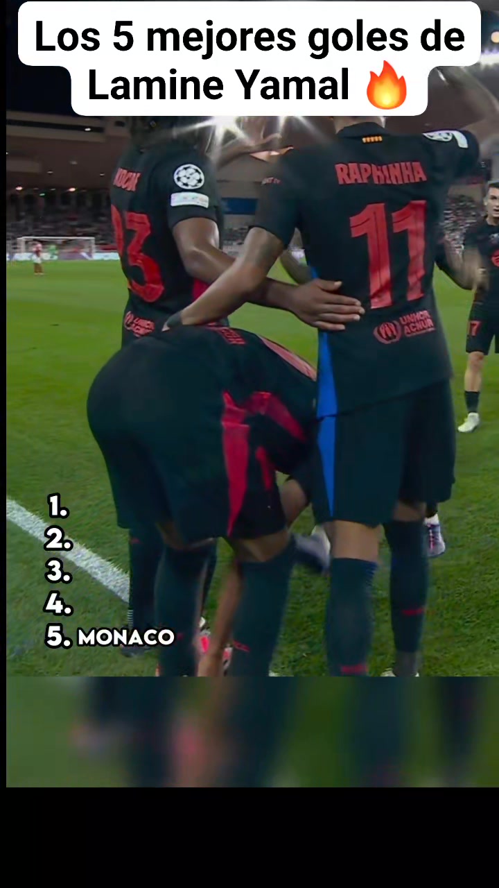 Los 5 mejores goles de Lamine Yamal #pedrigonzalez #barcelona #LaLiga # ...