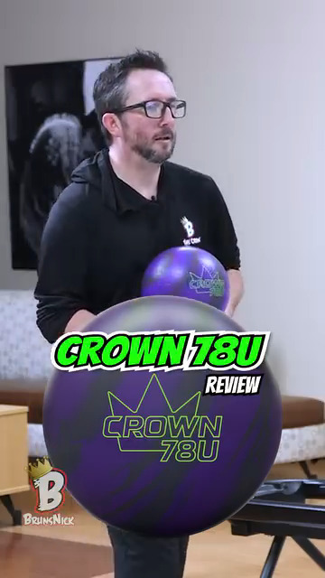 BRUNSWICK CROWN 78U REVIEW! #Bowling #BrunsNick #Crown78U