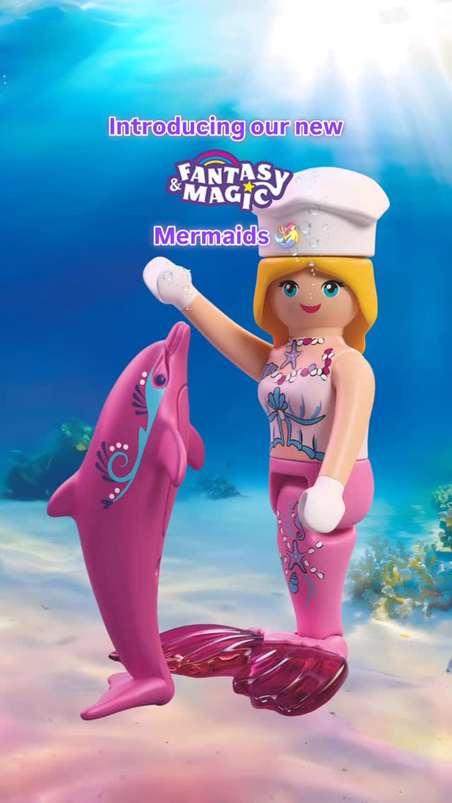 プレイモービル マーメイド＆アンダーウォーターワールド Meet our mermaids! 🧜‍♀️ Ready to dive into your PLAYMOBIL