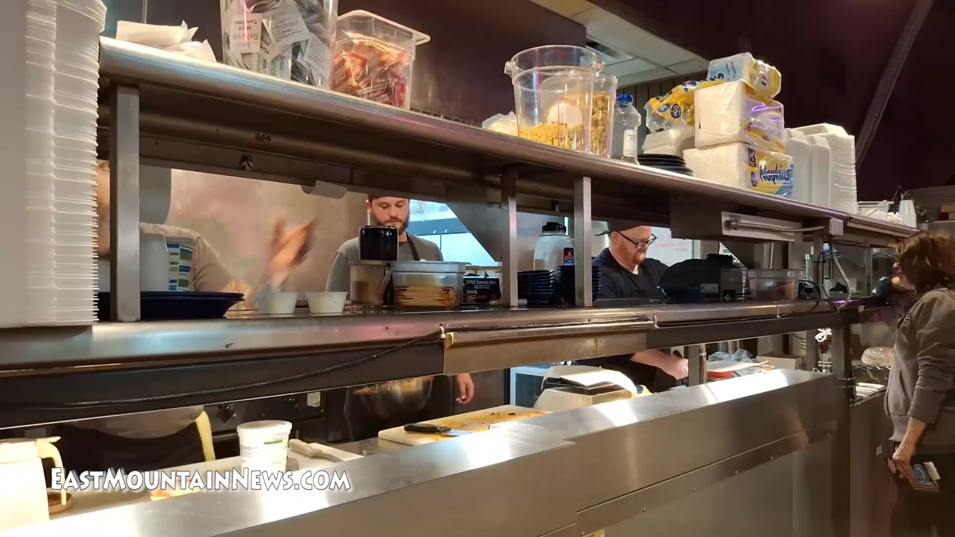 A VIDEO LOOK AT RIBS! Ribs BBQ owners Sonya Chavez and Nick Ploskonka ...