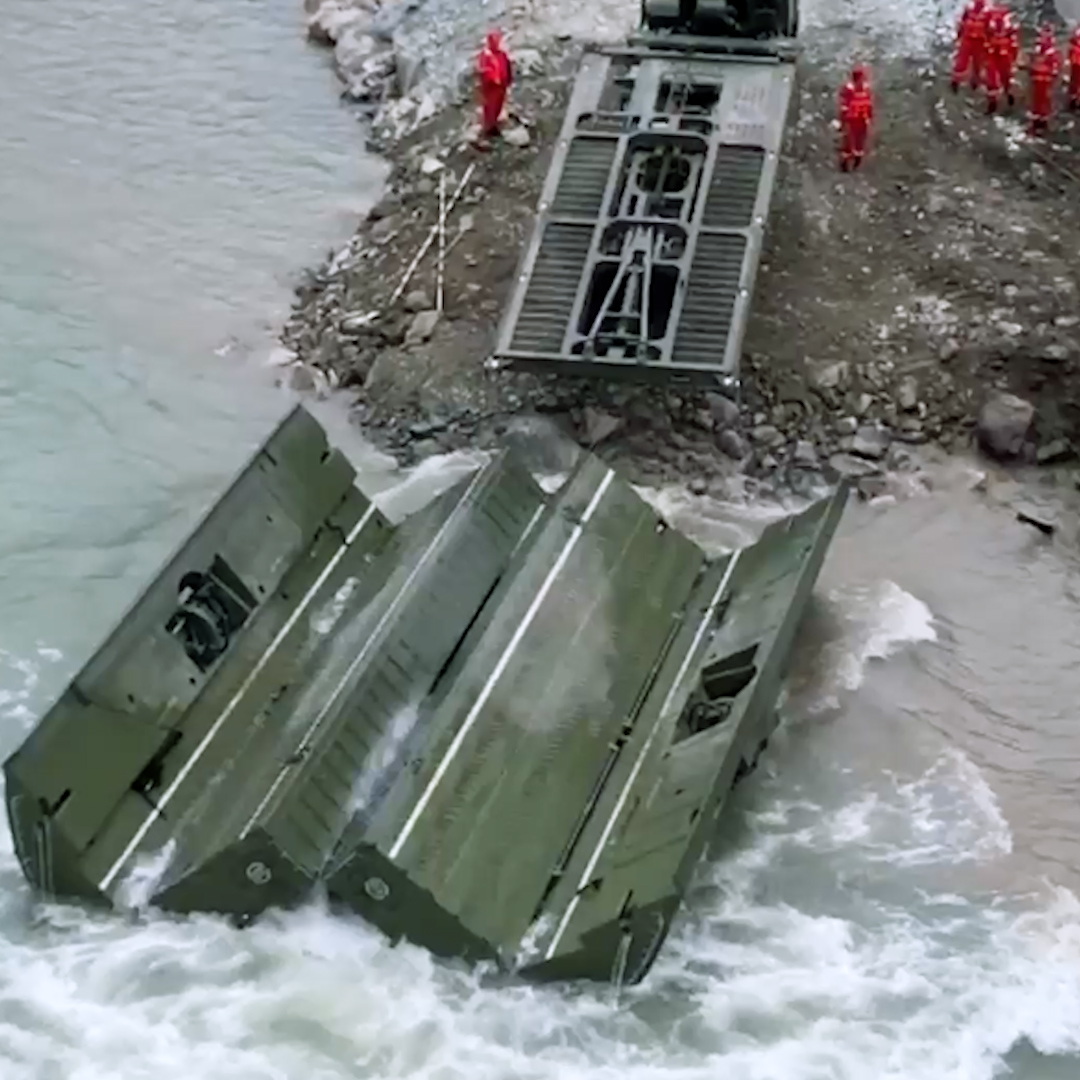 These motorized floating bridges deliver life-saving connectivity in ...