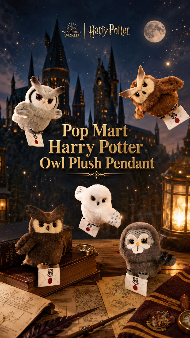 Potter MART OWL 1アソート POP PLUSH Harry